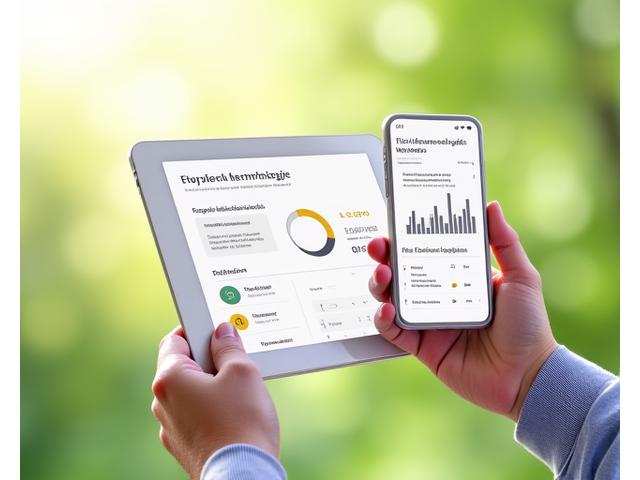 Moderni pametni telefon i tablet koji prikazuju aplikaciju za praćenje wellnessa sa srpskim interfejsom.